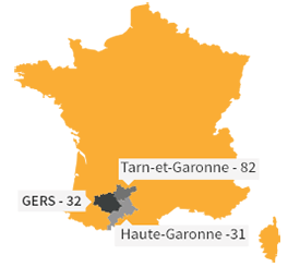 Situation géographique en France