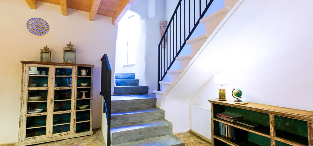 Intérieur d'une maison de maître dans le Gers