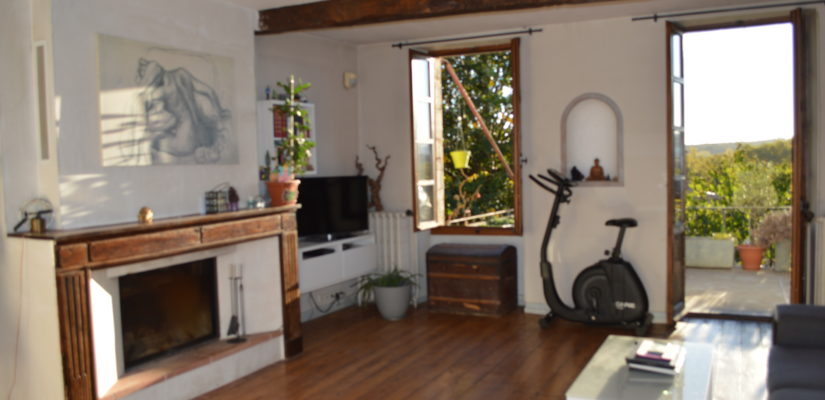 Maison de famille de charme de 5 ch au coeur de Mauvezin avec jardin et grand sous-sol